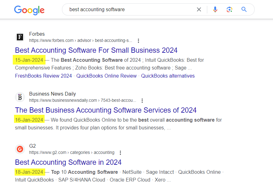 google search page screenshot