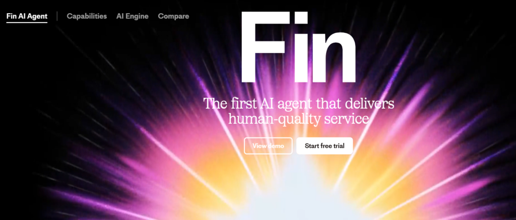 fin ai agent screenshot