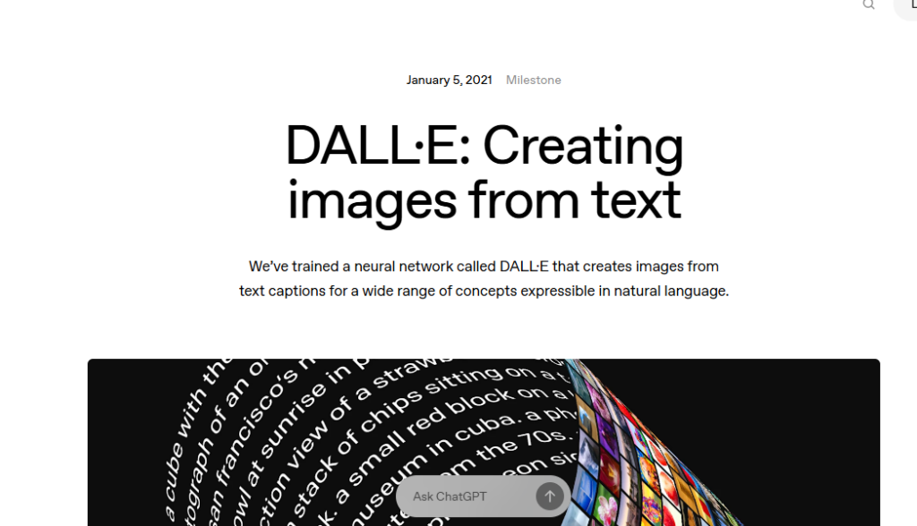 DALL·E screenshot