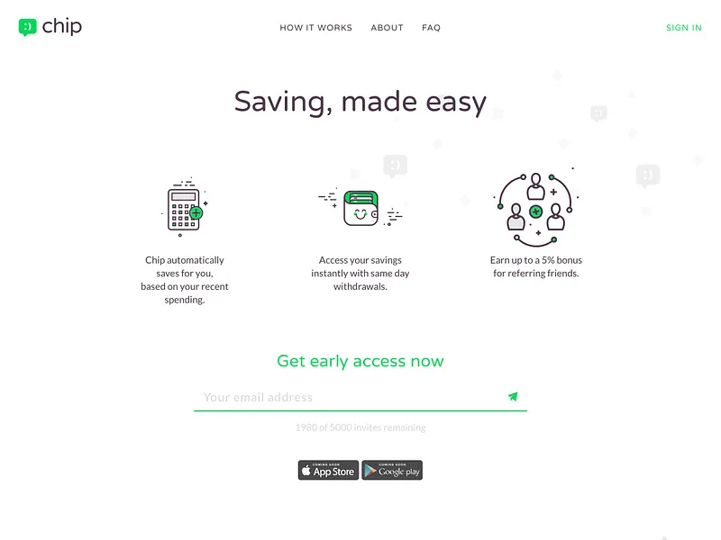 early access lead magnet example