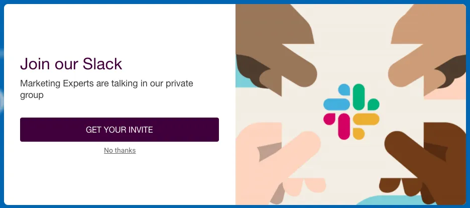 private group lead magnet example