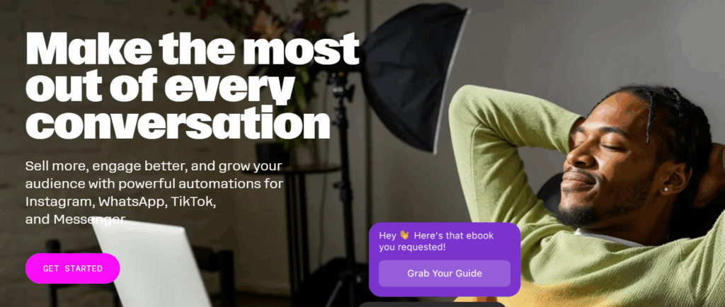 ManyChat screenshot