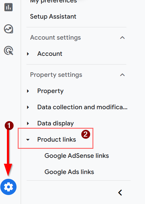 linking products in google analytics